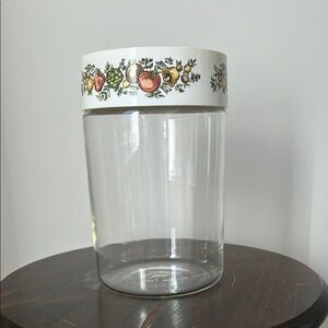 Pyrex Spice Of Life Glass Canister